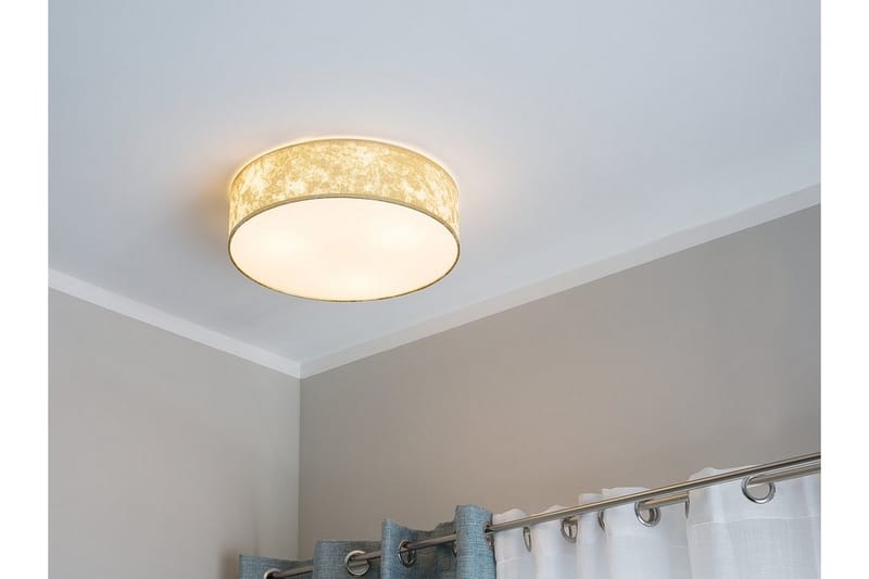 Ren loftslampe 12 cm - Guld - Loftlampe køkken - Vindueslampe hængende - Vindueslampe - Pendellamper & hængelamper - Soveværelse lampe - Stuelampe