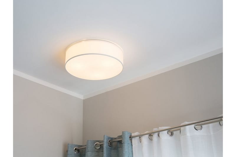 Ren loftslampe 12 cm - Hvid - Loftlampe køkken - Vindueslampe hængende - Vindueslampe - Pendellamper & hængelamper - Soveværelse lampe - Stuelampe