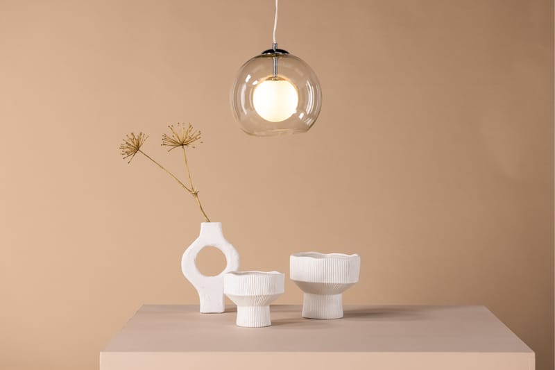 Roche Pendellampe 25 cm - Transparent - Belysning - Lamper & indendørsbelysning - Loftlampe - Pendellamper & hængelamper