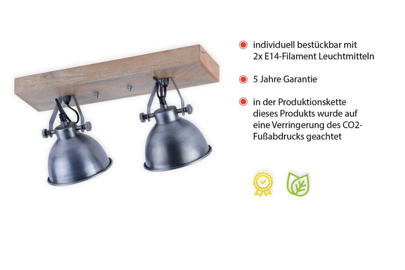 SAMIA væg og Loftlampe, jern - Belysning - Lamper & indendørsbelysning - Loftlampe - Pendellamper & hængelamper