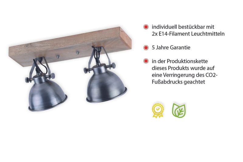 SAMIA væg og Loftlampe, jern - Belysning - Lamper & indendørsbelysning - Loftlampe - Pendellamper & hængelamper