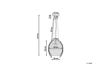 Sauer loftlampe 32 cm - Sølv - Belysning - Lamper & indendørsbelysning - Loftlampe - Pendellamper & hængelamper