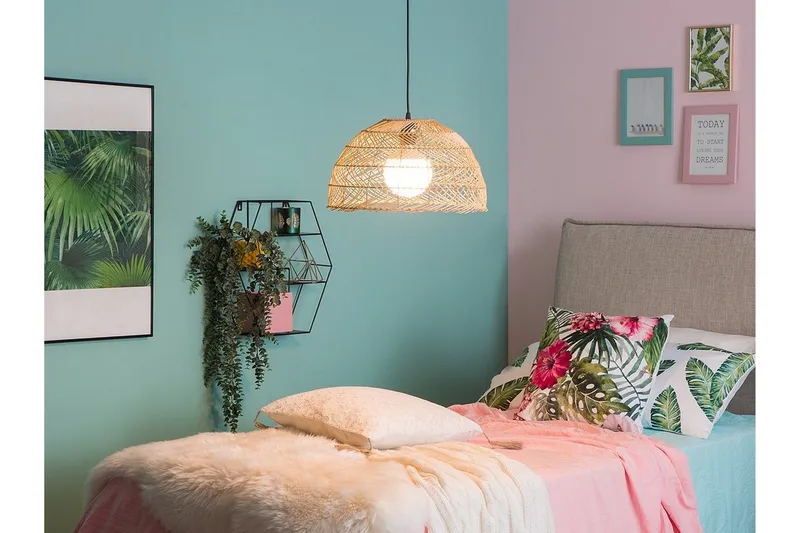 Selenge Loftslampe 40 cm, Brun