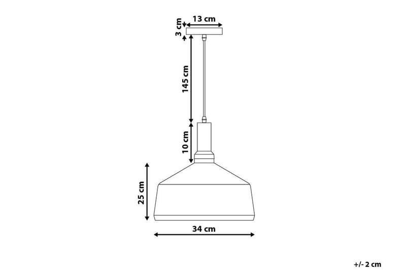 Sepik loftslampe 34 cm - Hvid - Loftlampe køkken - Vindueslampe hængende - Vindueslampe - Pendellamper & hængelamper - Soveværelse lampe - Stuelampe