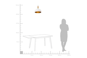 Sepik loftslampe 34 cm - Hvid - Belysning - Lamper & indendørsbelysning - Loftlampe - Pendellamper & hængelamper