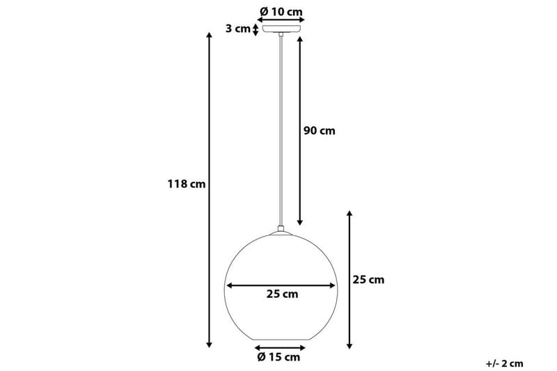 Sessera Loftlampe 15 cm - Sølv - Belysning - Lamper & indendørsbelysning - Loftlampe - Pendellamper & hængelamper