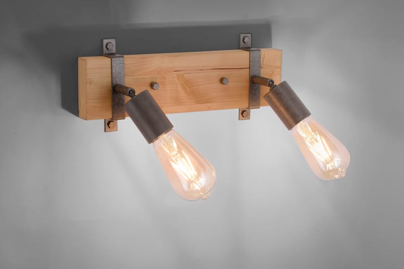 SLAT Loftlampe, naturtræ - Loftlampe køkken - Vindueslampe hængende - Vindueslampe - Pendellamper & hængelamper - Soveværelse lampe - Stuelampe