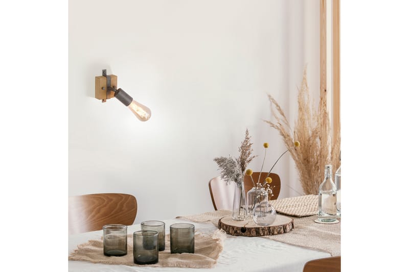 SLAT væg og Loftlampe, naturtræ - Belysning - Lamper & indendørsbelysning - Loftlampe - Pendellamper & hængelamper
