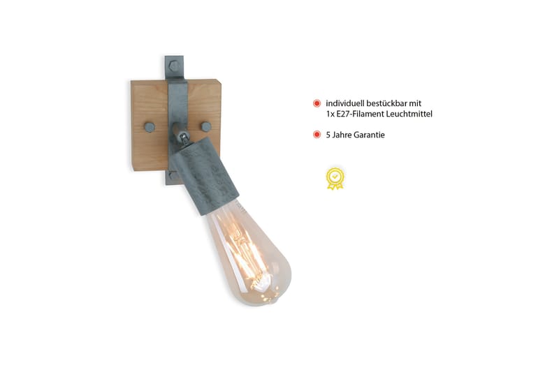 SLAT væg og Loftlampe, naturtræ - Belysning - Lamper & indendørsbelysning - Loftlampe - Pendellamper & hængelamper