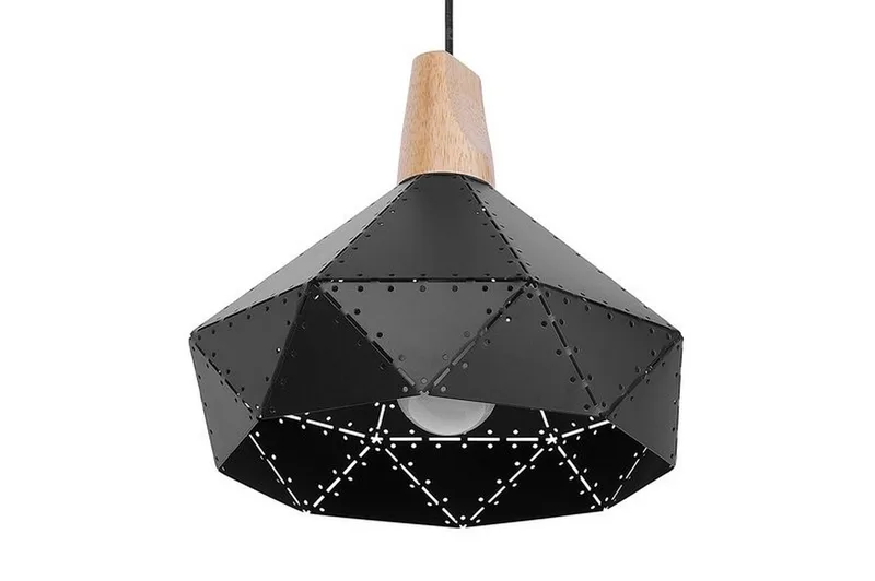 Somme Loftslampe 26 cm, Sort