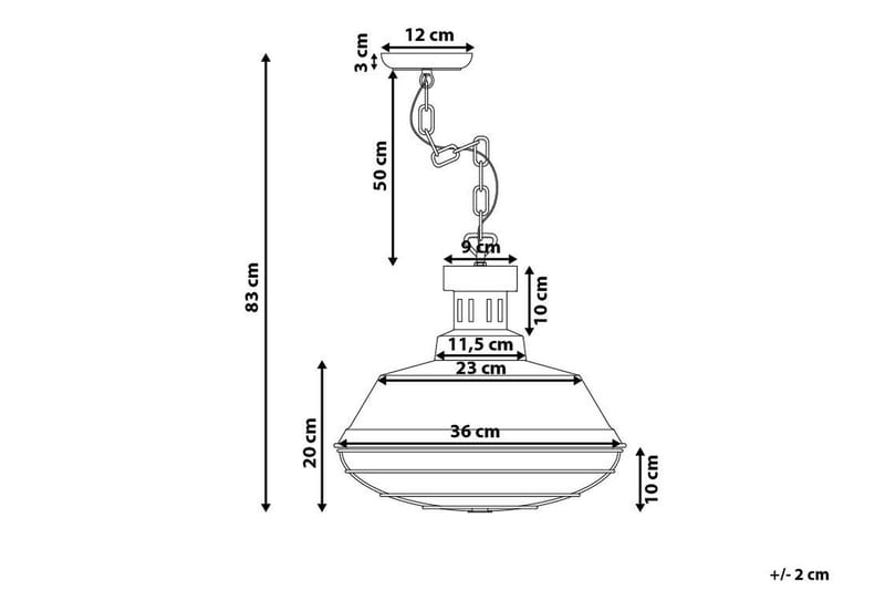 Sormonne Loftslampe 36 cm - Blå - Loftlampe køkken - Vindueslampe hængende - Vindueslampe - Pendellamper & hængelamper - Soveværelse lampe - Stuelampe