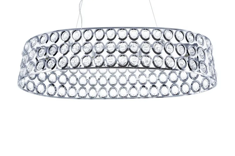 Tenna L Loftslampe 81 cm - Sølv - Belysning - Lamper & indendørsbelysning - Loftlampe - Pendellamper & hængelamper