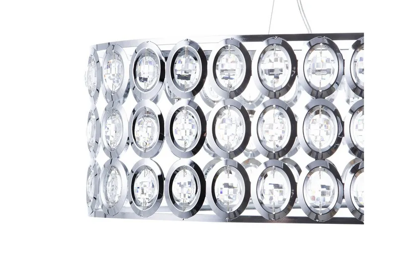 Tenna L Loftslampe 81 cm - Sølv - Belysning - Lamper & indendørsbelysning - Loftlampe - Pendellamper & hængelamper