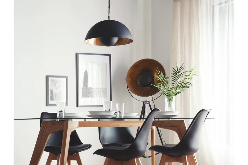 Thames Ii Loftslampe 50 cm, Sort