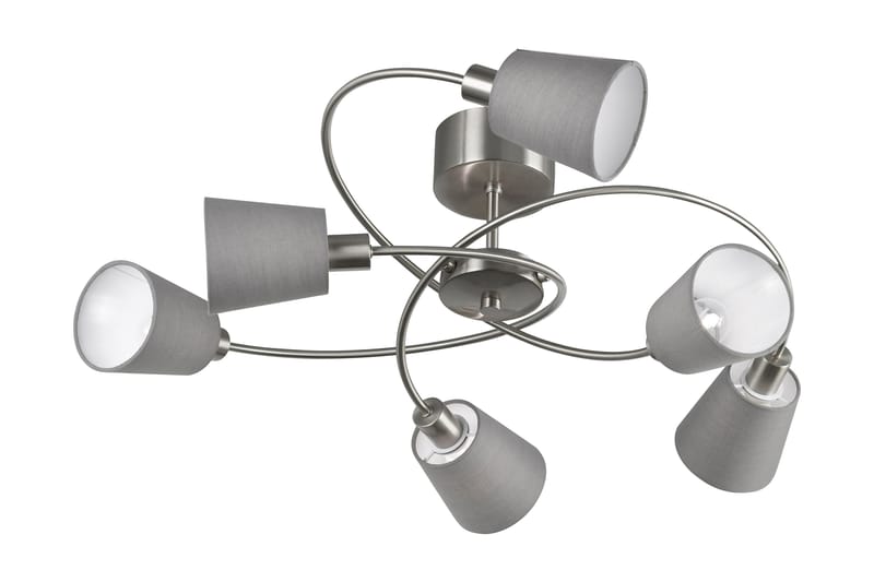 Troy Taglampe 6L - Grå - Loftlampe køkken - Vindueslampe hængende - Vindueslampe - Pendellamper & hængelamper - Soveværelse lampe - Stuelampe