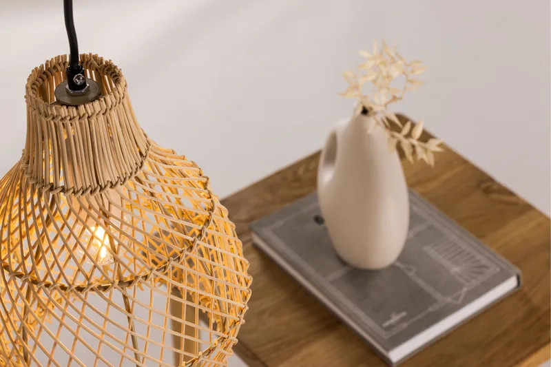 Varekil Pendellampe 25 cm - Træ/Natur - Belysning - Lamper & indendørsbelysning - Loftlampe - Pendellamper & hængelamper