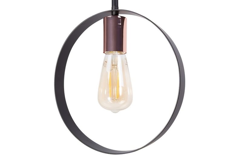 Vomano Loftlampe 25 cm - Sort - Loftlampe køkken - Vindueslampe hængende - Vindueslampe - Pendellamper & hængelamper - Soveværelse lampe - Stuelampe