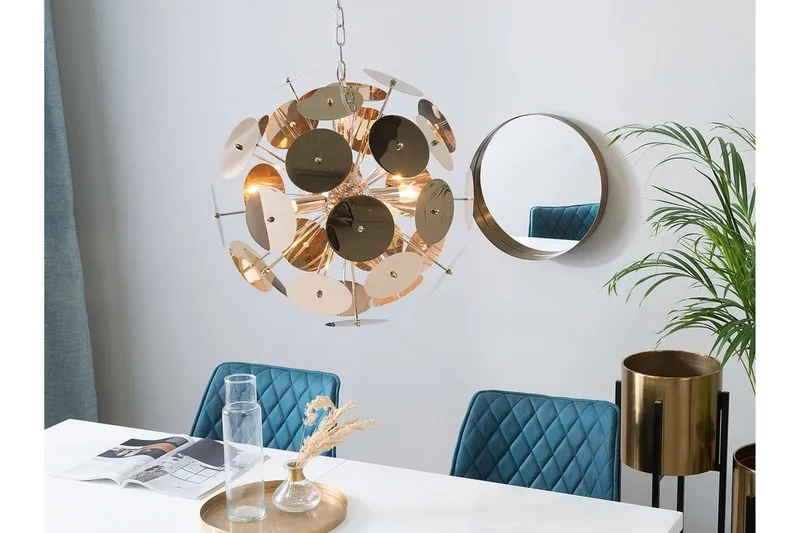 Zambezi Loftslampe 50 cm, Kobber