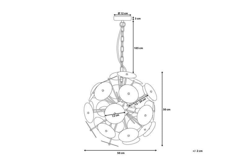 Zambezi Loftslampe 50 cm - Kobber - Loftlampe køkken - Vindueslampe hængende - Vindueslampe - Pendellamper & hængelamper - Soveværelse lampe - Stuelampe