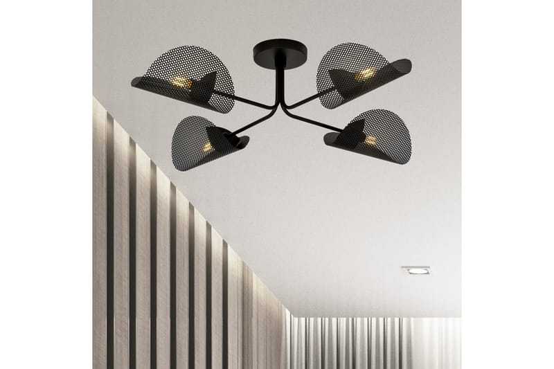 Gomez 4 plafond Sort - Scandinavian Choice - Plafond - Stuelampe - Soveværelse lampe