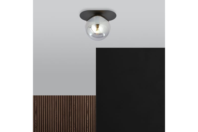Plaza 1 plafond Sort - Scandinavian Choice - Plafond - Stuelampe - Soveværelse lampe