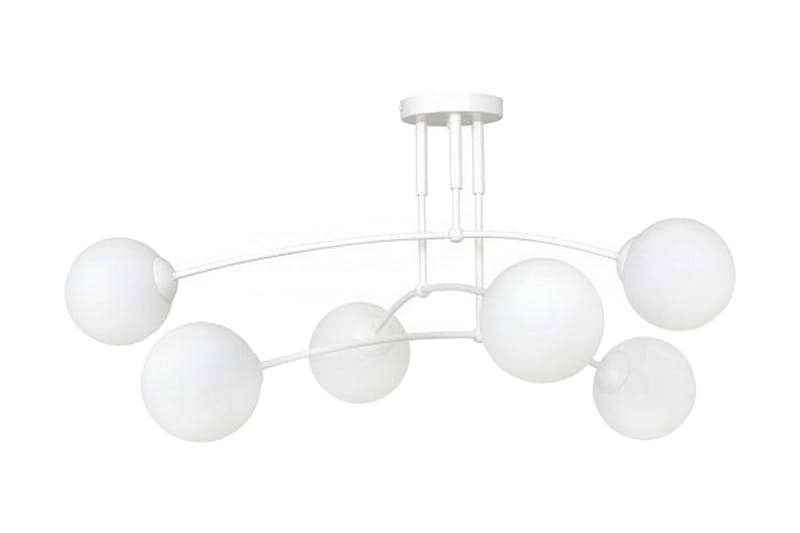 Pregos 6 plafond Hvid - Scandinavian Choice - Plafond - Stuelampe - Soveværelse lampe