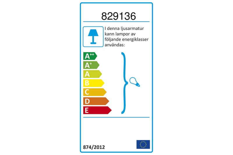 Sheree Tagbelysning Blad - Orange - Plafond - Stuelampe - Soveværelse lampe