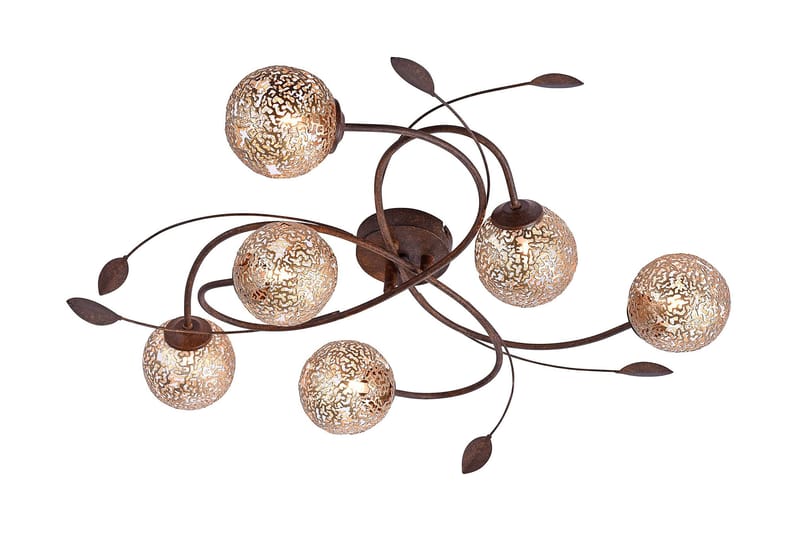 Sheree Tagbelysning Blad - Orange - Belysning - Lamper & indendørsbelysning - Loftlampe - Plafond