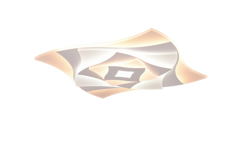 Trio Lighting Akita LED Taklampe Matt Hvit - Belysning - Lamper & indendørsbelysning - Loftlampe - Plafond