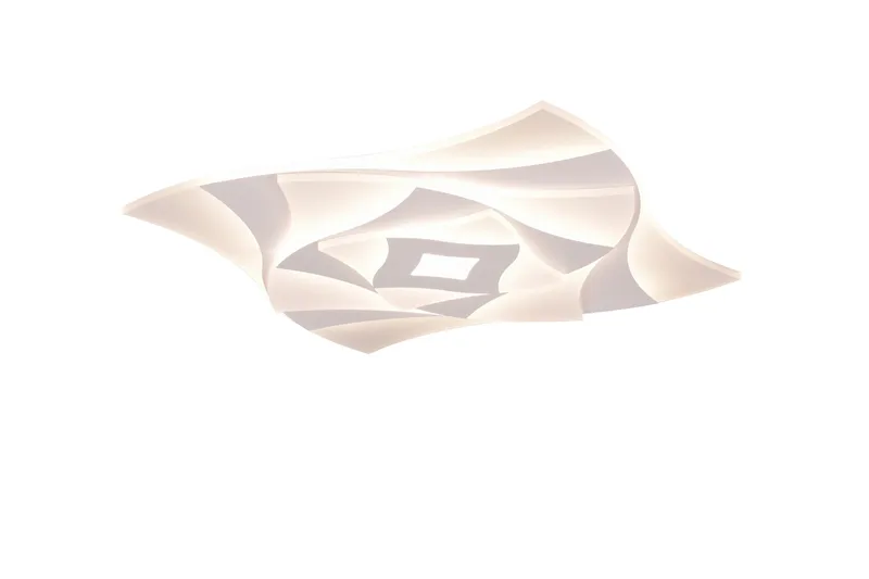 Trio Lighting Akita LED Taklampe Matt Hvit - Belysning - Lamper & indendørsbelysning - Loftlampe - Plafond