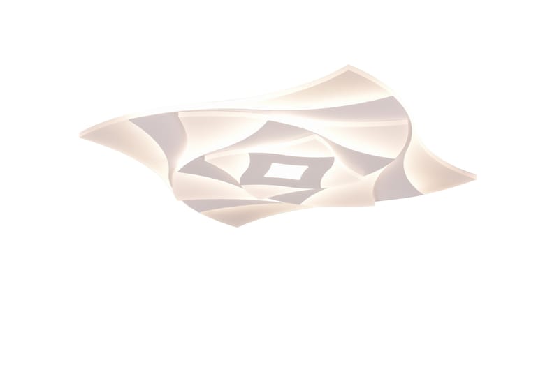 Trio Lighting Akita LED Taklampe Matt Hvit - Belysning - Lamper & indendørsbelysning - Loftlampe - Plafond