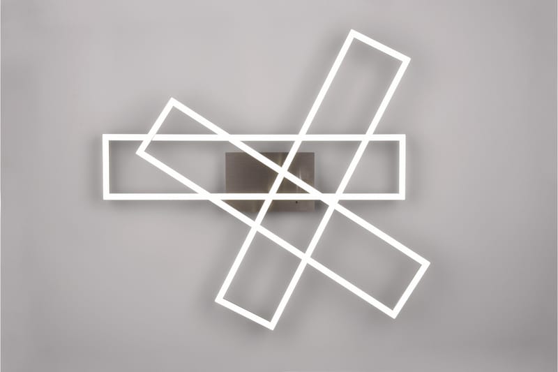 Trio Lighting Corso LED Loftlampe Børstet Stål - Belysning - Lamper & indendørsbelysning - Loftlampe - Plafond