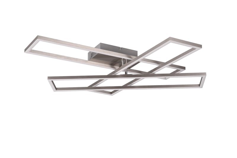 Trio Lighting Corso LED Loftlampe Børstet Stål - Belysning - Lamper & indendørsbelysning - Loftlampe - Plafond
