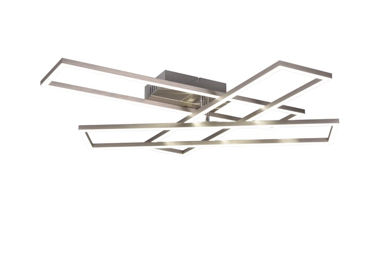 Trio Lighting Corso LED Loftlampe Børstet Stål - Belysning - Lamper & indendørsbelysning - Loftlampe - Plafond