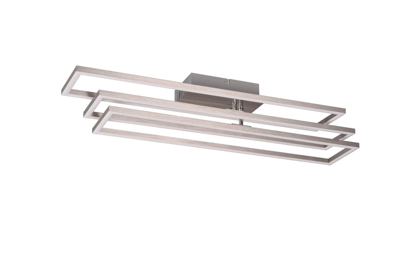 Trio Lighting Corso LED Loftlampe Børstet Stål - Belysning - Lamper & indendørsbelysning - Loftlampe - Plafond