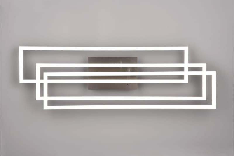 Trio Lighting Corso LED Loftlampe Børstet Stål - Belysning - Lamper & indendørsbelysning - Loftlampe - Plafond
