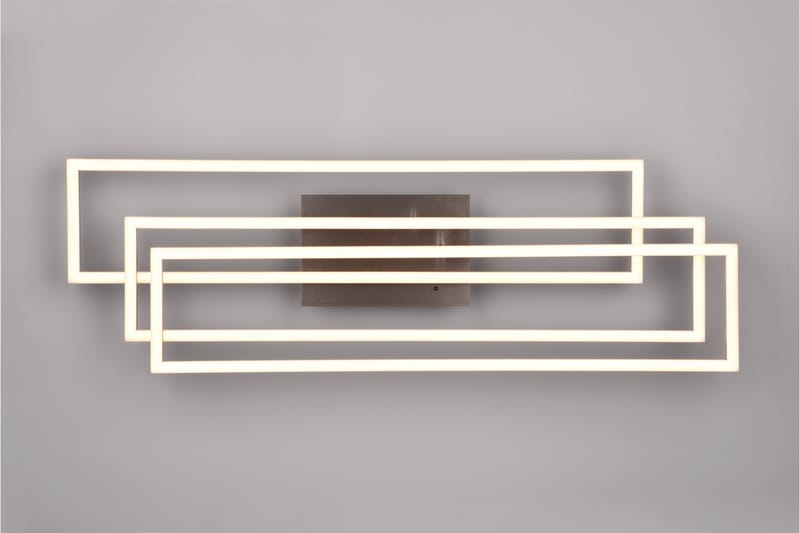 Trio Lighting Corso LED Loftlampe Børstet Stål - Belysning - Lamper & indendørsbelysning - Loftlampe - Plafond
