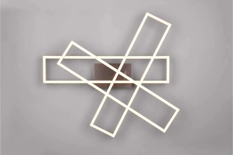 Trio Lighting Corso LED Loftlampe Børstet Stål - Belysning - Lamper & indendørsbelysning - Loftlampe - Plafond