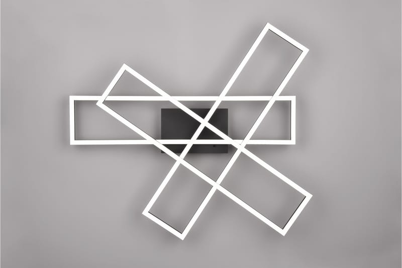 Trio Lighting Corso LED Loftlampe Matsort - Belysning - Lamper & indendørsbelysning - Loftlampe - Plafond