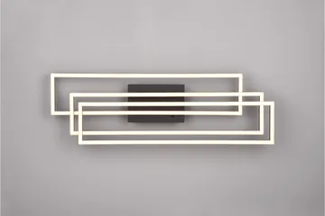 Trio Lighting Corso LED Loftlampe Matsort - Belysning - Lamper & indendørsbelysning - Loftlampe - Plafond