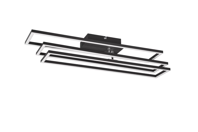 Trio Lighting Corso LED Loftlampe Matsort - Belysning - Lamper & indendørsbelysning - Loftlampe - Plafond