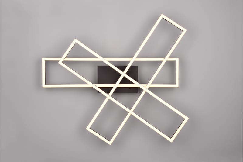 Trio Lighting Corso LED Loftlampe Matsort - Belysning - Lamper & indendørsbelysning - Loftlampe - Plafond