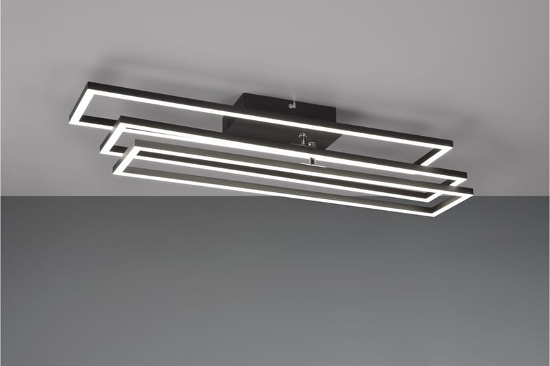 Trio Lighting Corso LED Loftlampe Matsort - Belysning - Lamper & indendørsbelysning - Loftlampe - Plafond