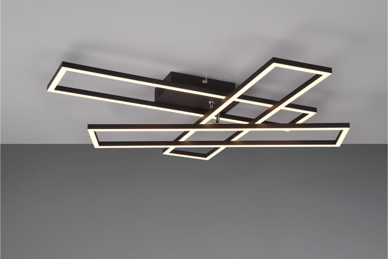 Trio Lighting Corso LED Loftlampe Matsort - Belysning - Lamper & indendørsbelysning - Loftlampe - Plafond