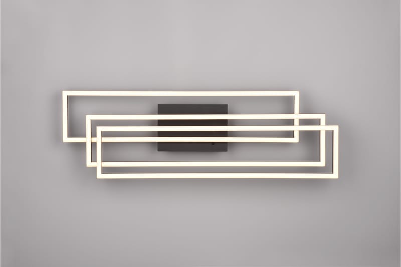 Trio Lighting Corso LED Loftlampe Matsort - Belysning - Lamper & indendørsbelysning - Loftlampe - Plafond
