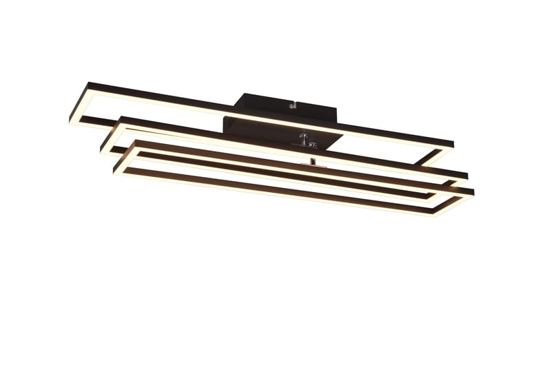 Trio Lighting Corso LED Loftlampe Matsort - Belysning - Lamper & indendørsbelysning - Loftlampe - Plafond