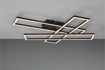 Trio Lighting Corso LED Loftlampe Matsort - Belysning - Lamper & indendørsbelysning - Loftlampe - Plafond
