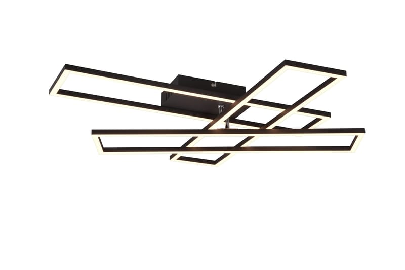 Trio Lighting Corso LED Loftlampe Matsort - Belysning - Lamper & indendørsbelysning - Loftlampe - Plafond