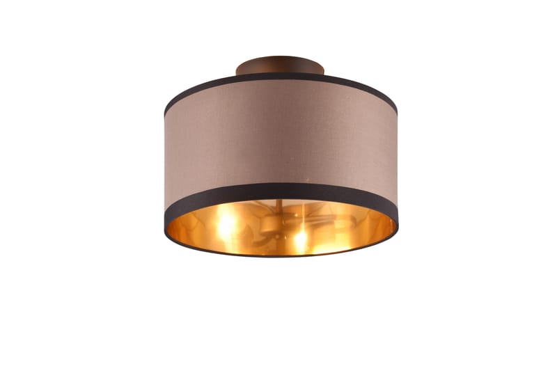 Trio Lighting Davos Loftlampe 30 cm 2xE14 Matsort/Greige - Belysning - Lamper & indendørsbelysning - Loftlampe - Plafond