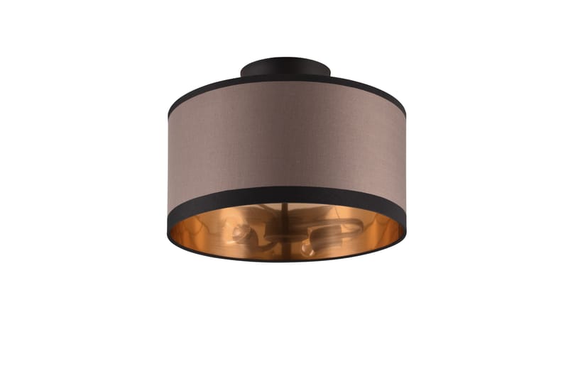 Trio Lighting Davos Loftlampe 30 cm 2xE14 Matsort/Greige - Belysning - Lamper & indendørsbelysning - Loftlampe - Plafond